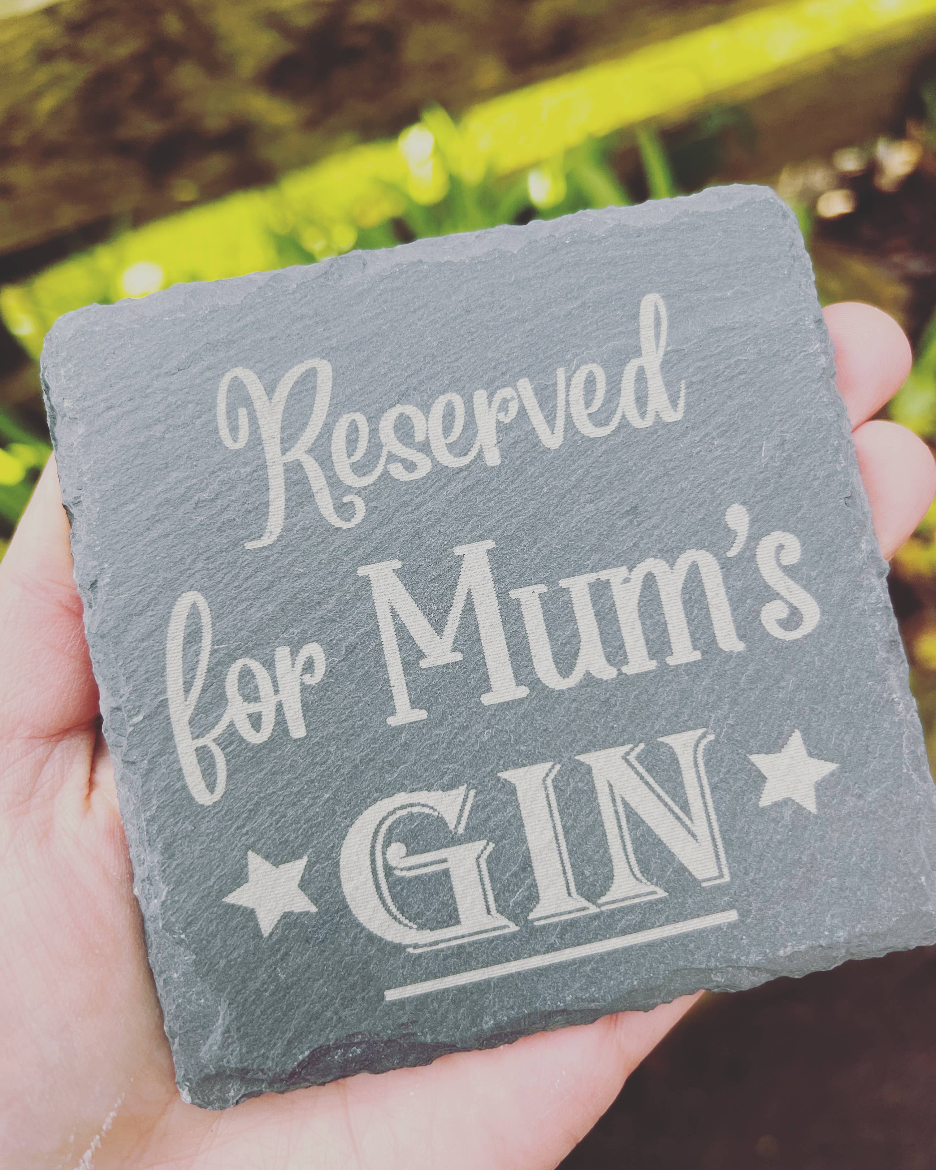 Slate Personalised Coaster - Any Name craft product